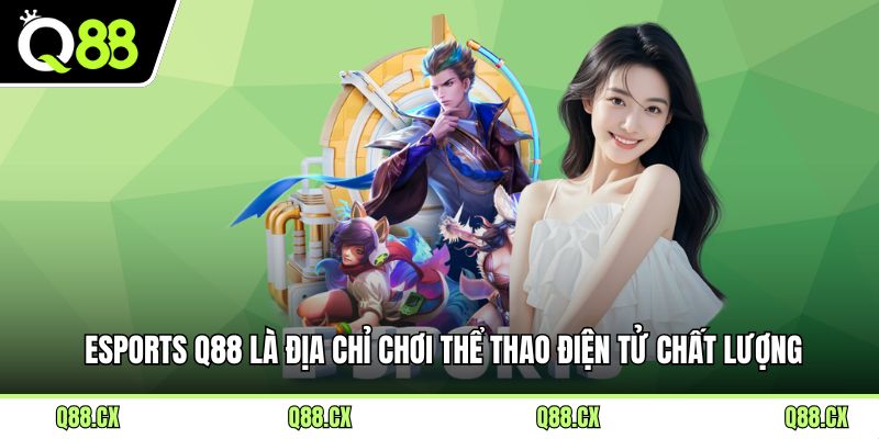 Esports Q88 là địa chỉ chơi thể thao điện tử chất lượng