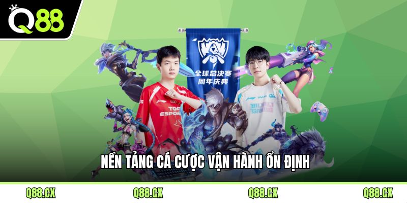 Nền tảng cá cược vận hành ổn định