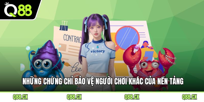 Những chứng chỉ bảo vệ người chơi khác của nền tảng