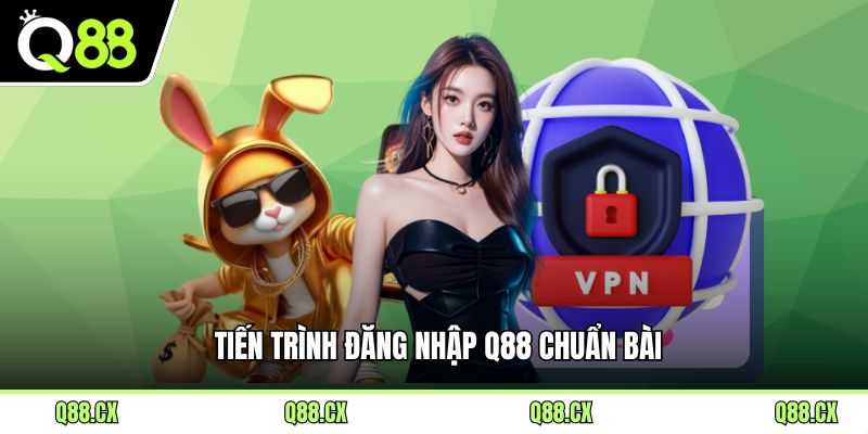 Tiến trình đăng nhập Q88 chuẩn bài